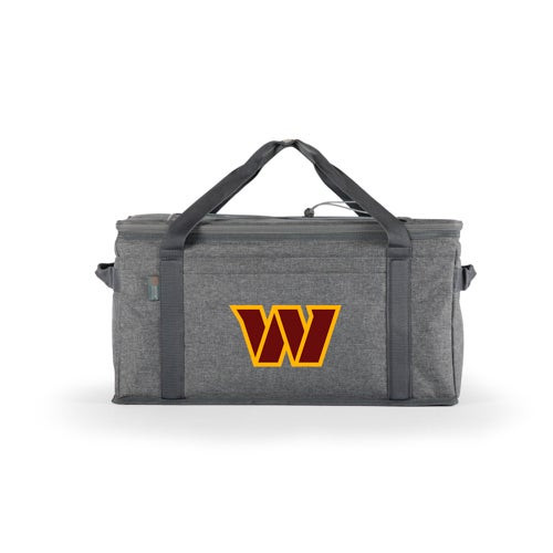 64 Can Collapsible Cooler - NFL Washington Commanders Heathered Gray