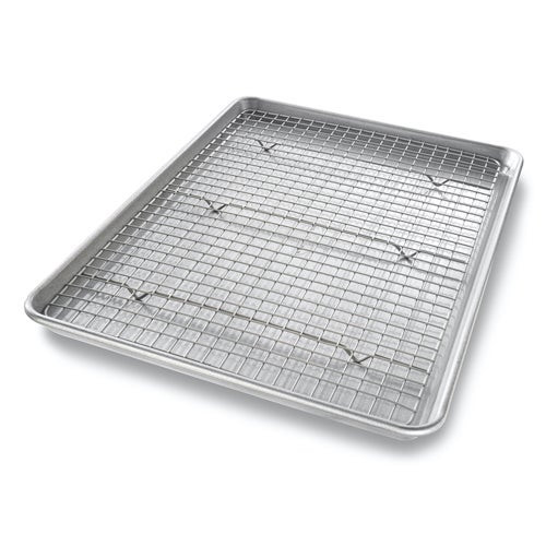 Nonstick Aluminized Steel Extra Large Sheet Pan w/ Cooling Rack