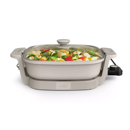 14" Make and Take Electric Skillet Oatmilk