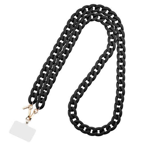 Chain Phone Crossbody  Black Chain