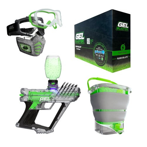 Surge 2.0 Water Bead Blaster Kit w/ Face Mask Gellet Depot StarFire Gellets