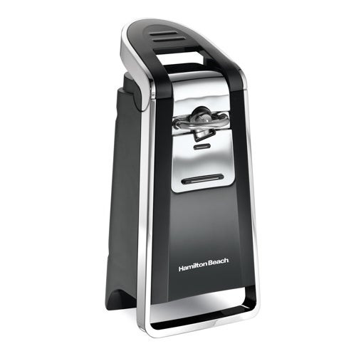 Smooth Touch Electric Can Opener Black