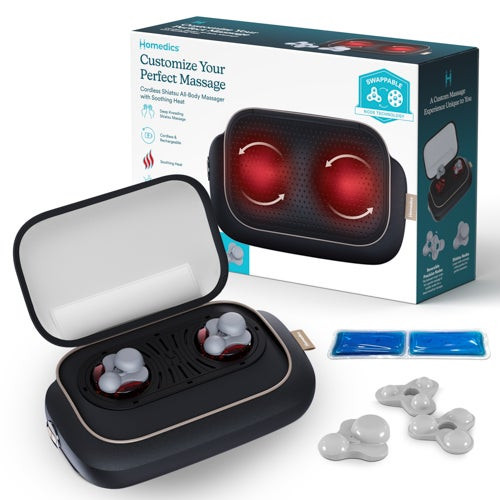 MyMassage All Body Massage Pillow w/ Heat & Attachments