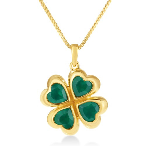 Lucky Clover Pendant Necklace