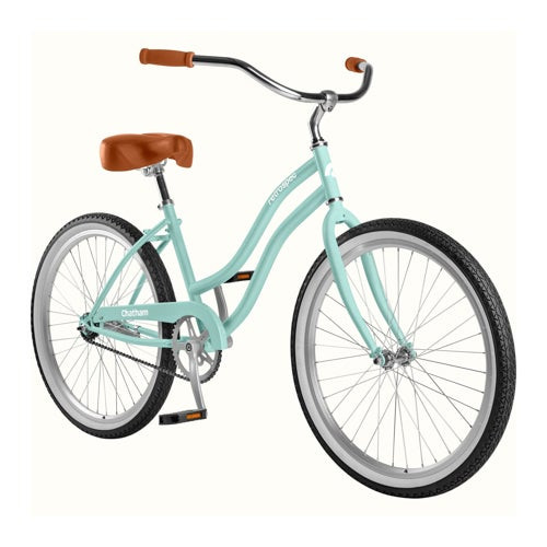 Chatham 24" Kids Step Through Beach Cruiser Bike - 8-11 Years Seafoam