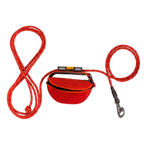 Hitch Hiker Portable Hitch & Leash Combo Red Currant