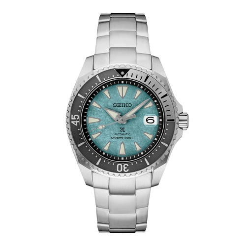 Men's Seiko Prospex US Special Edition Two-Tone Titanium Bracelet  Turquoise Dial