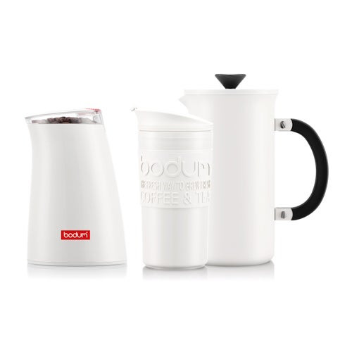 3pc Tribute Coffee Set  White
