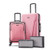 Troupe Duo 4pc Hardside/Softside Travel System Pink Lemonade