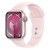Watch Series 9 GPS + Cell 41mm Pink Alum Case w/ Light Pink S/M Sport Band