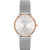 Ladies Lola Silver & Rose Gold-Tone Mesh Bracelet Silver Dial