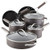 Professional Hard Anodized 10pc Cookware Set