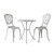 Palisade Cast Aluminum 3pc Bistro Set