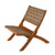 Sava Indoor/Outdoor Folding Chair Brown