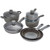 Parma Plus 10pc Aluminum Nonstick Cookware Set