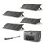 Solar Generator "Max" Kit - BaseCharge 1500 (4) SolarPanel 100 Chaining Cable