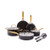 Gold 10pc Nonstick Cookware Set