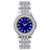 Ladies  Phantom Crystal Silver-Tone Stainless Steel Watch Blue Dial