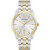 Men's Sutton Silver & Gold-Tone Stainless Steel Watch, Silver Dial