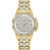 Ladies Octava Crystal Gold-Tone Stainless Steel Watch Crystal Dial