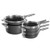 Premier Space-Saving 8pc Hard-Anodized Nonstick Cookware Set