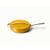 4.5qt Nonstick Ceramic Saute Pan w/ Lid Marigold