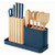 14pc Knife & Utensil Set Navy