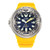 Men's Promaster Drive "Ecozilla" Yellow Strap Watch, Dark Blue Dial