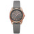 Ladies Drive Eco-Drive Rose Gold & Gray Leather Strap Watch Gray Dial