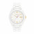 Ladies' Greyson White Ceramic Watch, White Dial