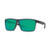 Rincon Matte Smoke Crystal Sunglasses w/ Polarized 580G Green Mirror Lens