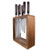 Damishiro Emperor Mokuzai 7pc Knife Block Set