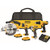 20V MAX Cordless 4-Tool Combo Kit- Drill Impact Driver Circular Saw Worklight