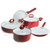 8pc Bliss Hydro Ceramic Nonstick Cookware Set