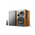 R1280T Powered Bookshelf Speakers - Set of 2 Black