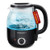 1.2L Electric BPA-Free Glass Kettle Black