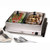 5qt Dual Stainless Steel Buffet Server