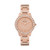 Ladies' Jesse Rose Gold-Tone Stanless Steel Crystal Watch, Rose Dial