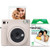 Instax Square SQ1 Instant Camera w/ 10 Count Film Chalk White