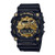 Mens G-Shock Astro World Ana/Digi Black Resin Watch Gold Dial