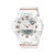 Ladies G-Shock S Series Mobile Link White & Rose Gold Watch White Dial