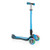 Elite Deluxe Foldable 3-Wheel Youth Scooter w/ Lights Sky Blue
