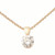 14k Yellow Gold Diamond Necklace .15ct