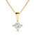 Yellow Gold .25ct Diamond Necklace