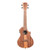 Teak Tri-Top Concert Ukulele w/ Cutaway & EQ