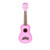 Soprano Dolphin Ukulele w/ Tote Bag Pink Burst