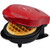 Mini Electric Waffle Maker Red