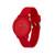 Mens 12.12 All Red Silicone Strap Watch