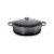 6.75qt Signature Cast Iron Round Wide Oven Oyster