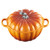 4qt Cast Iron Pumpkin Cocotte Persimmon